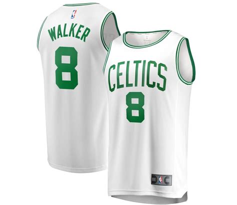 Here's Kemba Walker's Boston Celtics Jersey: Kemba #8 Celtics Jerseys