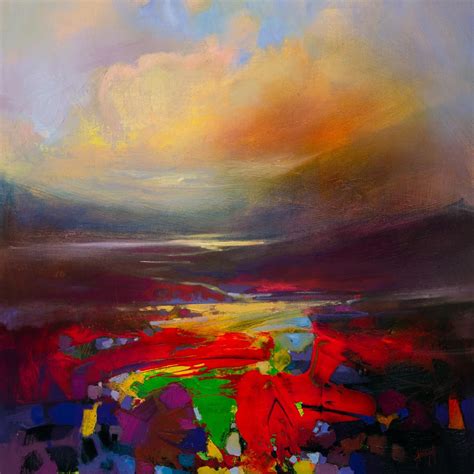 Scott Naismith - Scottish Landscape Artist - November 2014 | Abstract art landscape, Abstract ...