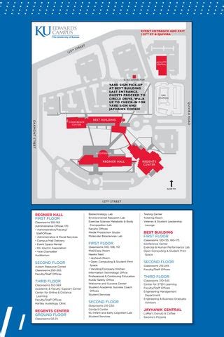 KU Edwards Campus Event Map by beajayhawk - Issuu