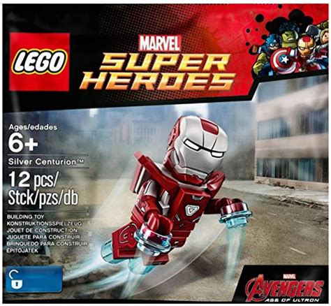 Buy LEGO Super Heroes: Silver Centurion Exclusive Minifigure - Iron Man ...