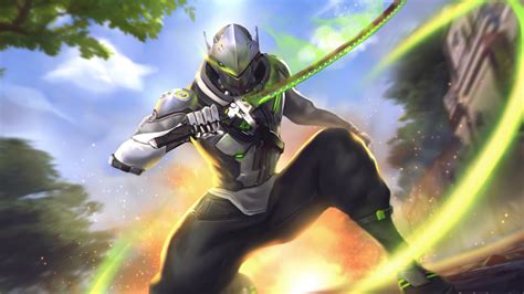 1280x720 Resolution Overwatch Genji 720P Wallpaper - Wallpapers Den