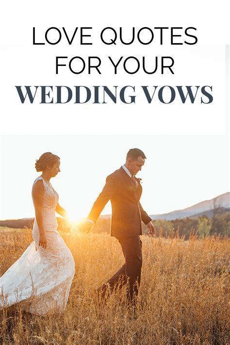 Wedding Vows Nature Quotes | Wedding Vows