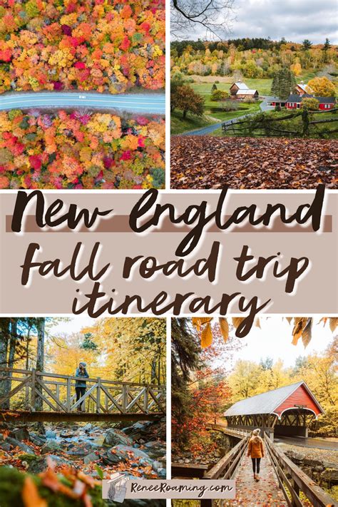 The ULTIMATE New England Fall Road Trip Itinerary