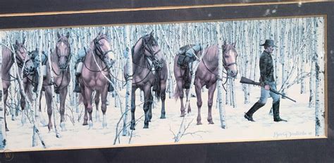 Bev Doolittle Art Print "Two Indian Horses" With Unique Accent Arrow ...