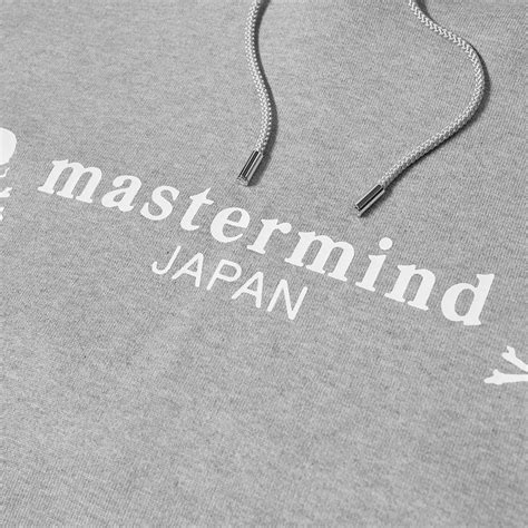 mastermind JAPAN Logo Skull Hoodie TopGrey | END.