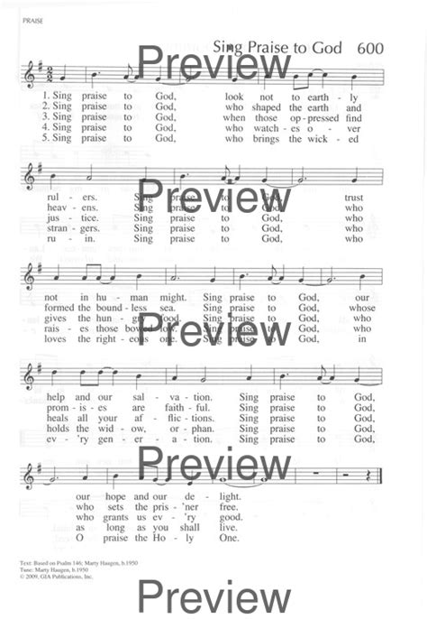 Sing Praise to God | Hymnary.org