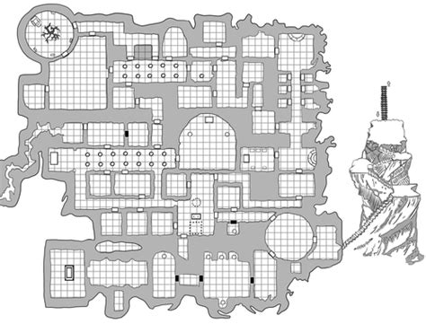 Sunless Citadel Grove Level Map - Maps For You