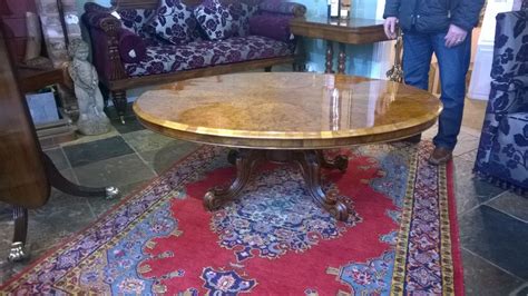 Victorian Burr Walnut Coffee Table as033a1177 / 4308 - Antiques Atlas