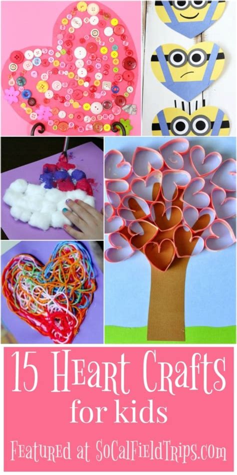 15 Easy Heart Crafts for Kids - SoCal Field Trips