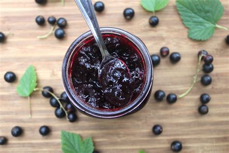 Blackcurrant Jam Recipe for Canning