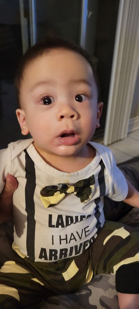 Hondo Carpenter on Twitter: "DEXTER ERNEST WAYNE wearing Daddy's hat ...