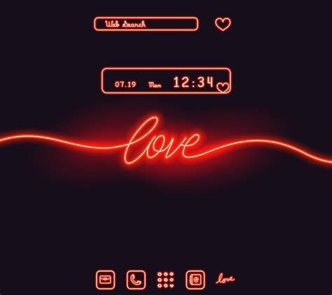 Neon Love Wallpapers - Wallpaper Cave