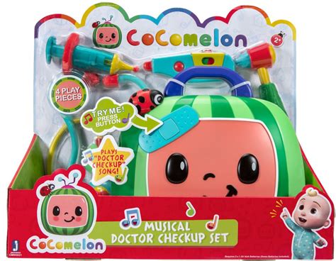 Cocomelon Musical Doctor Checkup Set Playset Jazwares - ToyWiz