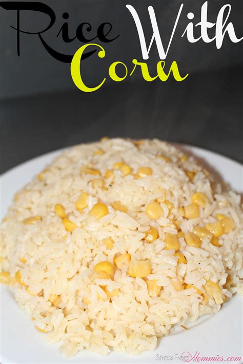 Easy rice with corn recipe