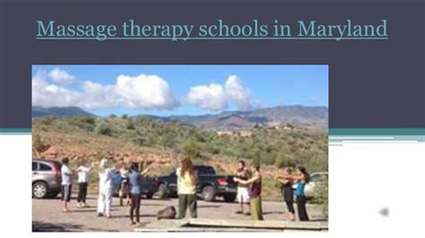 Massage therapy schools in maryland