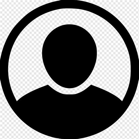 User profile Computer Icons Login, user avatars, monochrome, black, desktop Wallpaper png | PNGWing