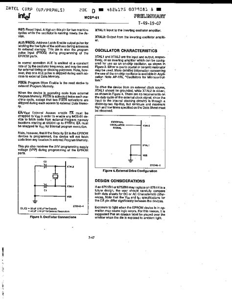 8051 datasheet(4/14 Pages) INTEL | 8 BIT CONTROL ORIENTED MICROCOMPUTERS