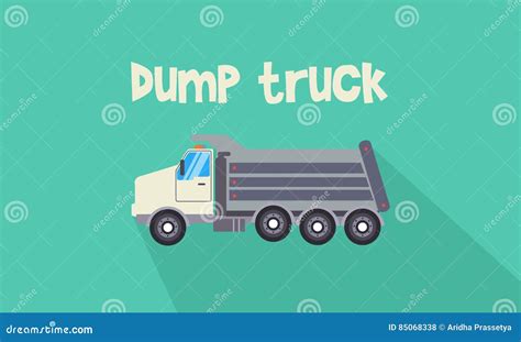 Illustration of Dump Truck Collection Stock Vector - Illustration of dump, truck: 85068338