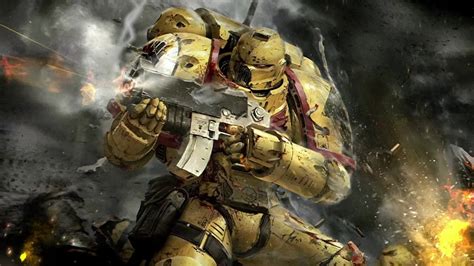 Imperial Fists Warhammer 40k Live Wallpaper - WallpaperWaifu