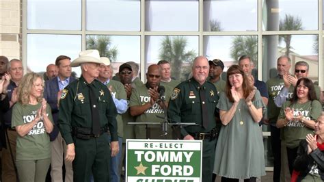 Sheriff Tommy Ford announces re-election bid | mypanhandle.com