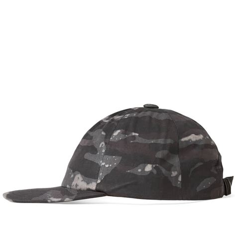 Maharishi Camo Seam Sealed Cap Zebre Noir | END. (US)