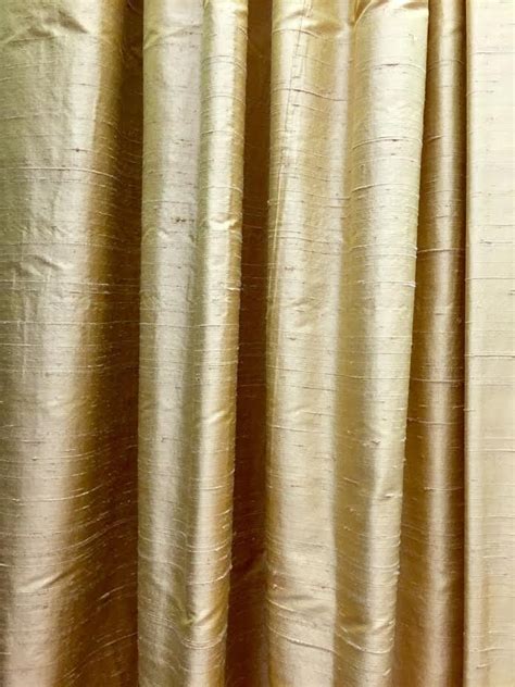 silk window treatments, silk curtain panels, silk drapes, drapery, raw ...