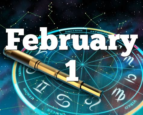 February 1 Birthday horoscope - zodiac sign for February 1th