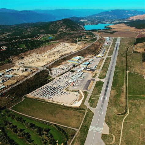 Kelowna International Airport on Twitter | Kelowna, Aerial, City photo