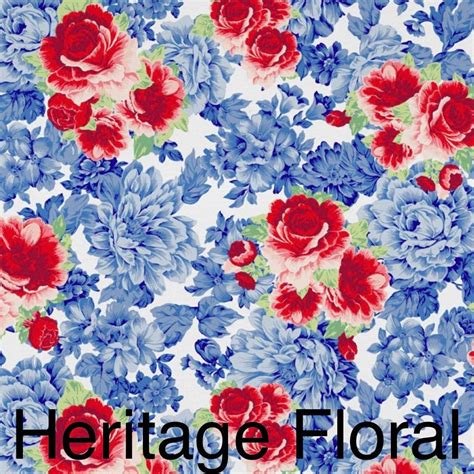 Pioneer Woman Heritage Floral Fabric - Etsy