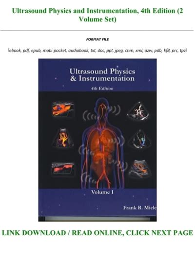 Download !PDF Ultrasound Physics and Instrumentation, 4th Edition (2 Volume Set) Full Books