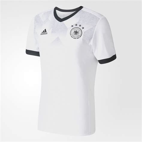 Adidas Germany 2017 Home Pre-Match Jersey - White / Black | Equipment | Football shirt blog