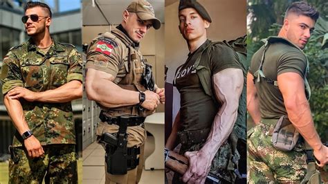 Perfect Man In Uniform | Muscular Strong Cops | Muscular Men In Uniform ...