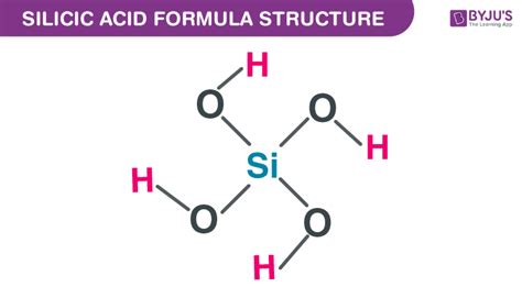 Silicic acid Formula - Chemical Formula, Structure And Properties