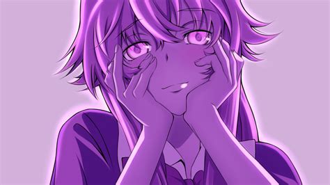 Yuno Gasai by Cochma＠修行中 | Mirai Nikki Yandere Face | Know Your Meme