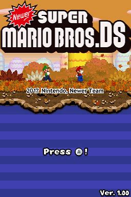 Newer Super Mario Bros DS - GameBrew