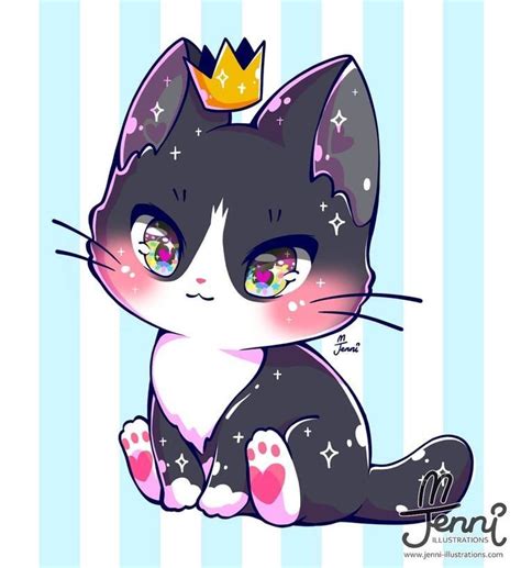 Pin by Hieu Diem on ao thun | Cute cat drawing, Kawaii cat drawing ...