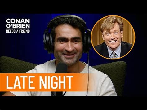 Kumail Nanjiani Grew Up Watching Conan On "Late Night" | Conan O'Brien ...