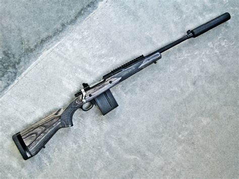 Ruger Scout Rifle with AAC Cyclone Suppressor The... | Guns Knives Gear