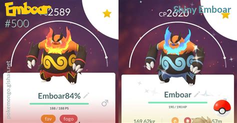 Shiny Emboar - Pokemon Go