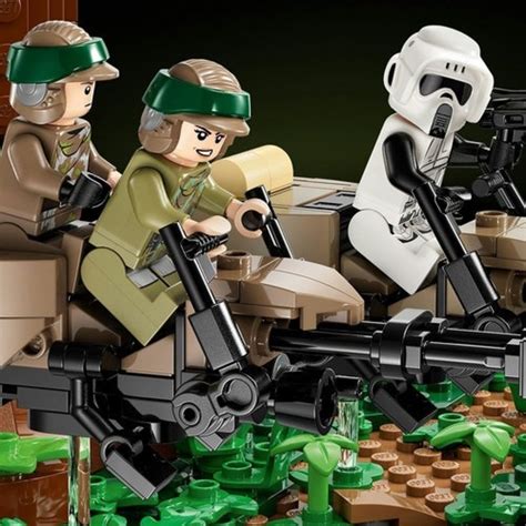 LEGO Star Wars: Endor™ Speeder Chase Diorama 75353 - Rocket City Toys