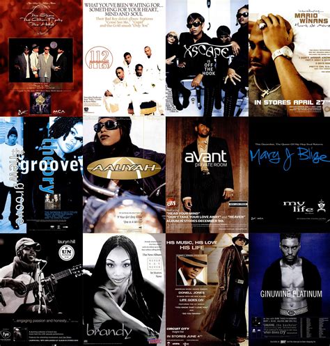 RARE 90s RNB Posters 65 HQ Digital R&B Posters From the 90s - Etsy