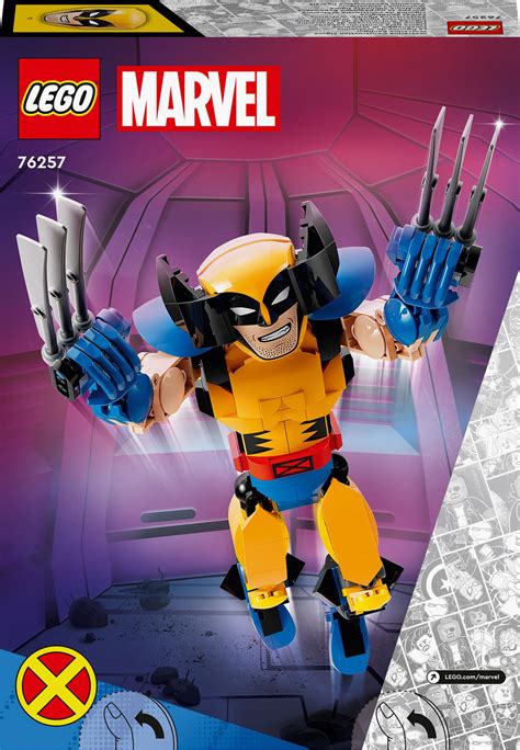 LEGO Marvel Super Heroes Marvel Wolverine Construction Figure Set - Imagination Toys