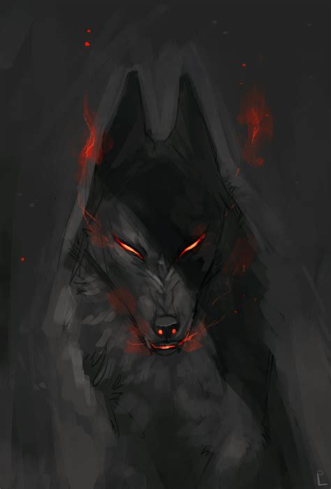 Anime Dark Wolf