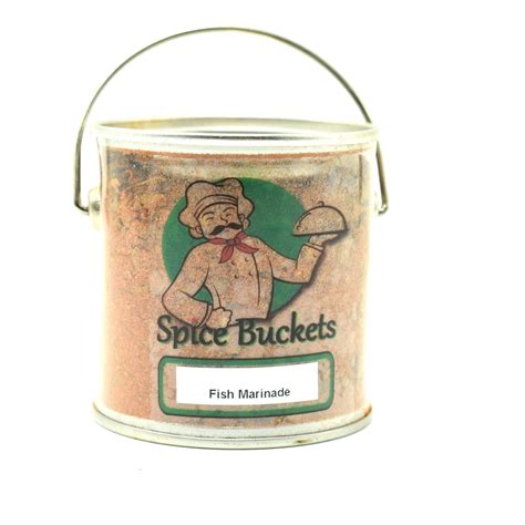 Amazon.com : Fish Marinade Spice Mix 64g in Spice Rack Bucket : Grocery & Gourmet Food