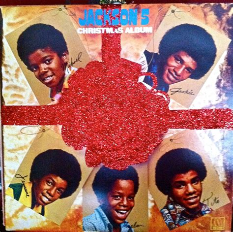 Glittered Jackson 5 Christmas Album - Etsy