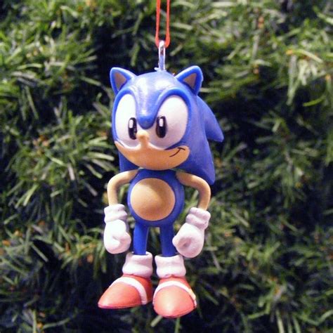 Sega Sonic the Hedgehog Classic Sonic Christmas Ornament