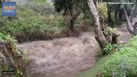 Mayor Urges Residents to Stay Off Roads Amid Storm Impacts : Maui Now