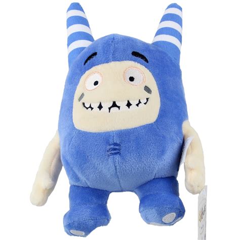 Oddbods Pogo 21cm Blue Soft Plush Toy Kids Childrens Cuddly Stuffed Figure Doll | eBay