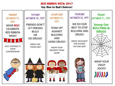 Red Ribbon Week 2017 – Lincoln Elementary School