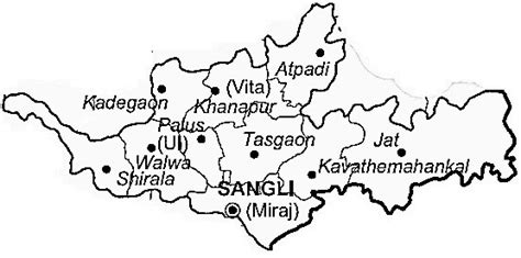 Sangli District | Sangli District Map